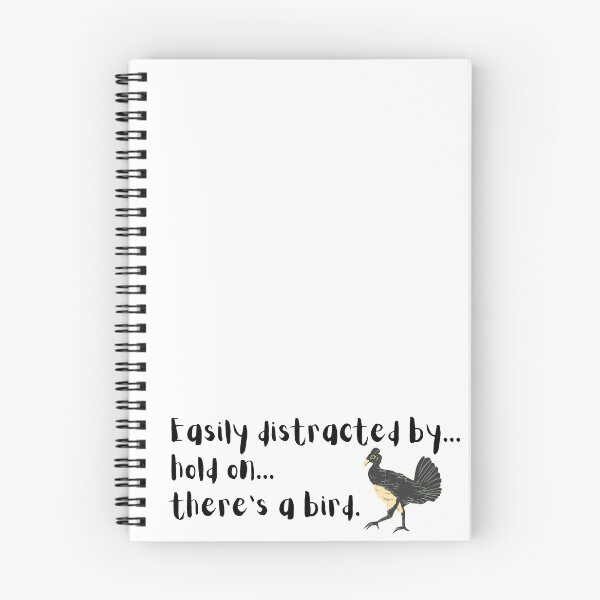 Item preview, Easily distracted by birds funny bird quote designed and sold by TheWaterBirds.