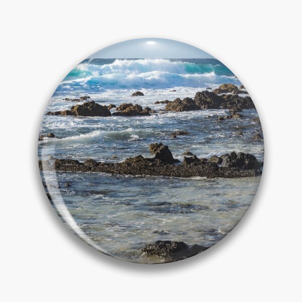 Item preview, Quintessential Hawaii - Rough Lava Rocks and Surf designed and sold by Georgia Mizuleva.