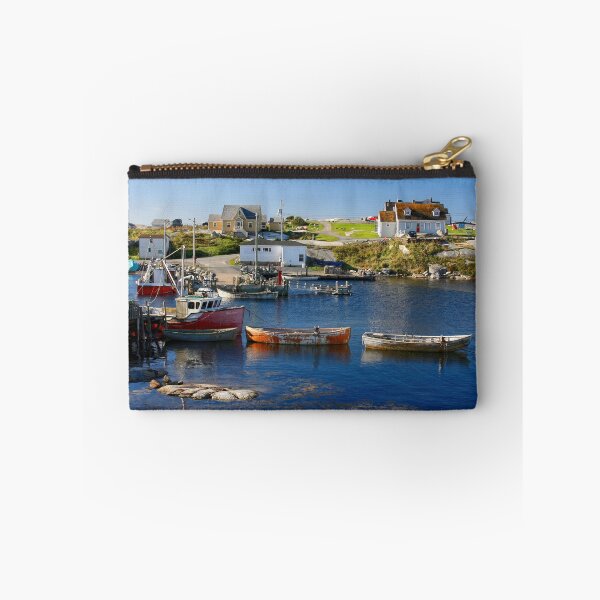 Item preview, Red boats at Peggys Cove Nova Scotia designed and sold by Travelways.