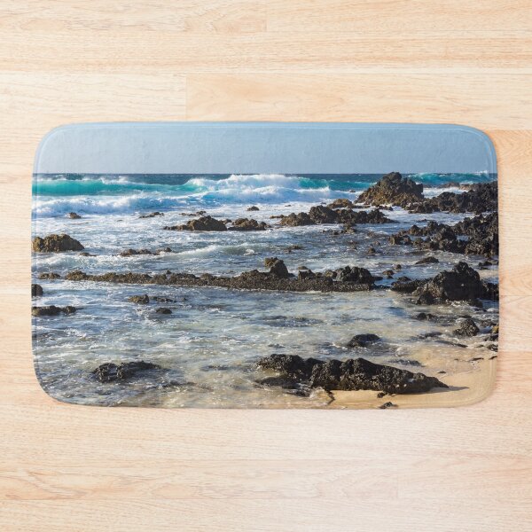 Item preview, Quintessential Hawaii - Rough Lava Rocks and Surf designed and sold by Georgia Mizuleva.