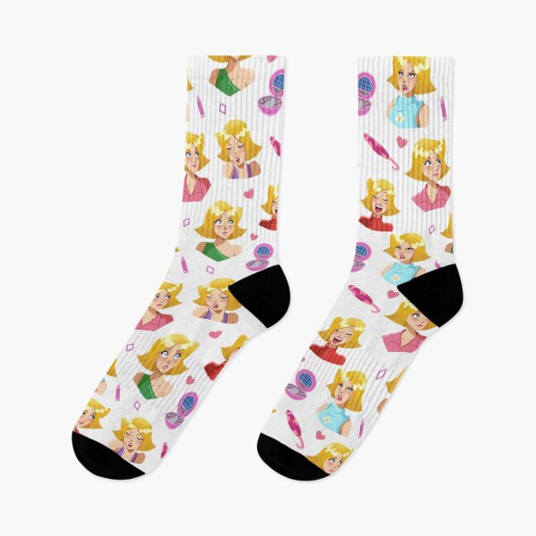 Item preview, Totally Spies Clover Pattern (White) designed and sold by beckyjenksart.