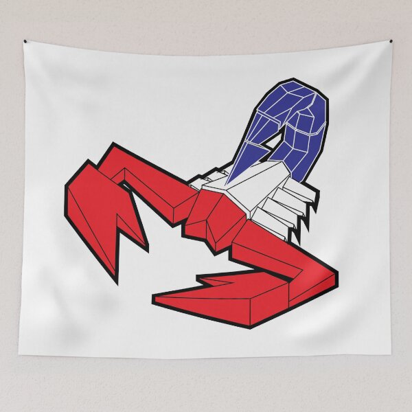 Item preview, Abarth Scorpion - RED White and BLUE designed and sold by abarthshop.