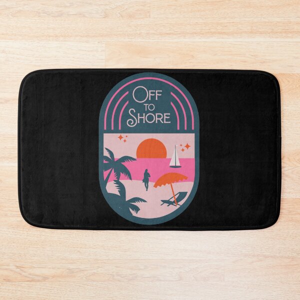 Item preview, Retro Surf Sign: Off to Shore designed and sold by LinniesTees.