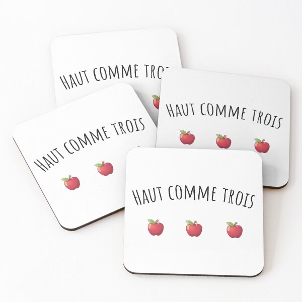 Item preview, High as three apples, humor expression designed and sold by Curlyhaire.