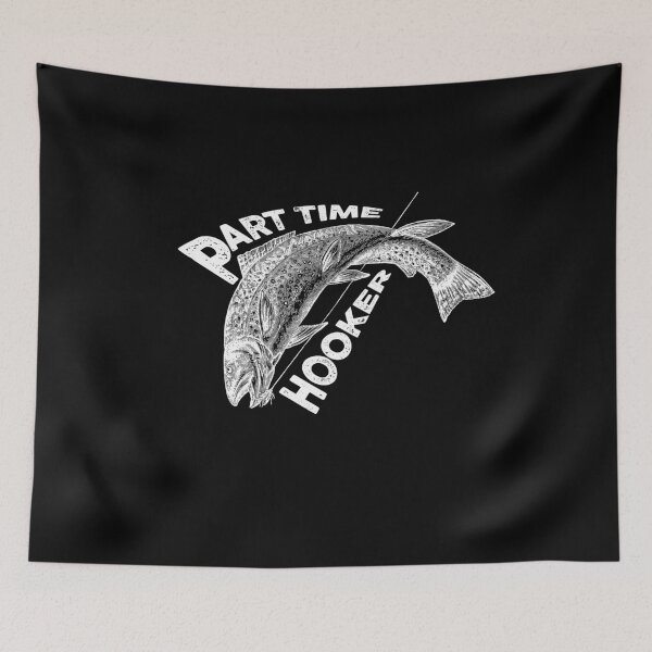 Item preview, Part Time Hooker Funny Fishing, Angling designed and sold by theAcollection.