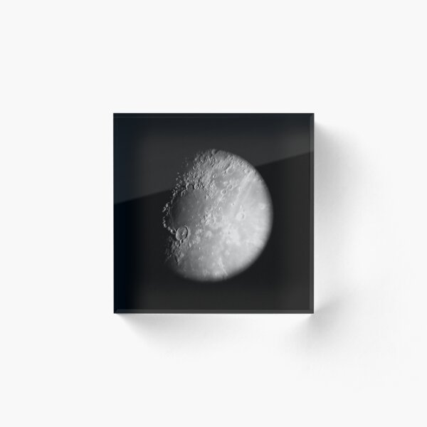 Our Moon Acrylic Block