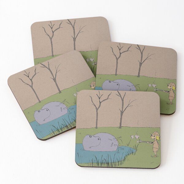 Item preview, Hippo - Funny Designs designed and sold by RickE.