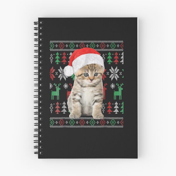 Item preview, Cat Christmas Shirt Ugly Christmas Sweater Style Gift Tee designed and sold by josephvinson689.