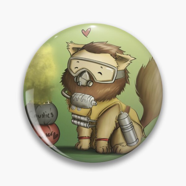 Item preview, Cat-Caustic with his catnip canister  designed and sold by MayBot05.