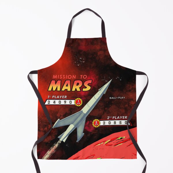 Item preview, Mission To Mars Retro Pinball designed and sold by rogue-design.