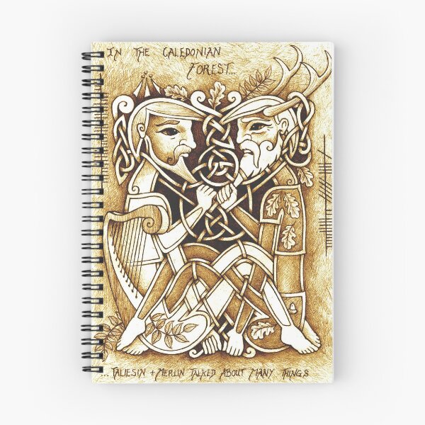 Item preview, Taliesin and Merlin designed and sold by Yuri Leitch.