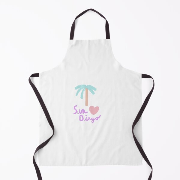 Item preview, San Diego with palm trees designed and sold by Kate15080.
