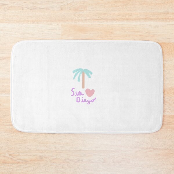Item preview, San Diego with palm trees  designed and sold by Kate15080.