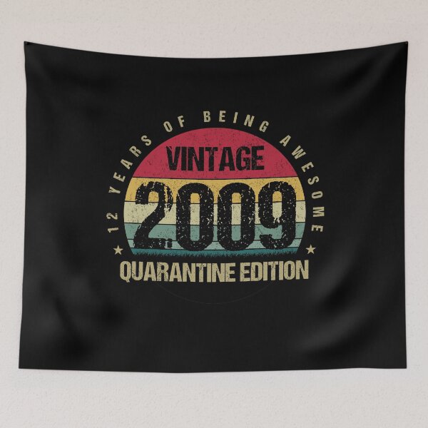 Item preview, Vintage 12th Twelfth Limited Edition 2009 Quarantine Edition Birthday Gift designed and sold by Alexandra Schowalter.