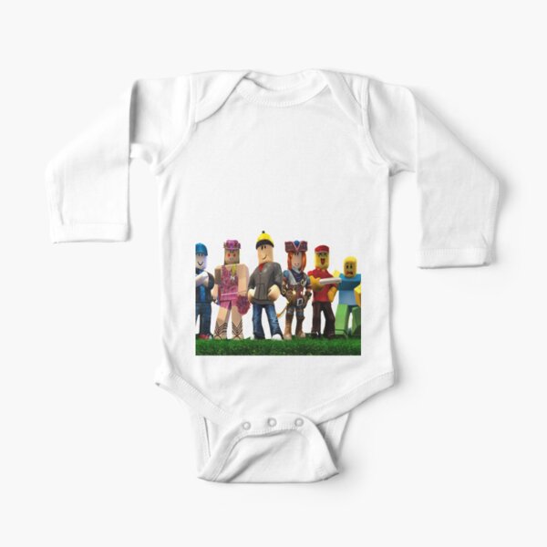 Bloxburg Long Sleeve Baby One Piece Redbubble - one piece legendary roblox return return fruit