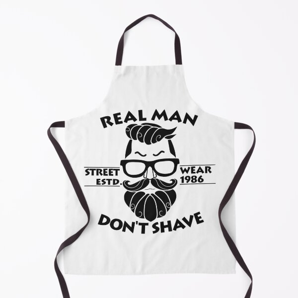 Item preview, Real Man Don't Shave designed and sold by asmmdesign.