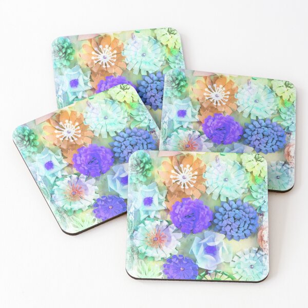 Item preview, Pretty Pastel Flowers Floral Print designed and sold by Mary Riley.