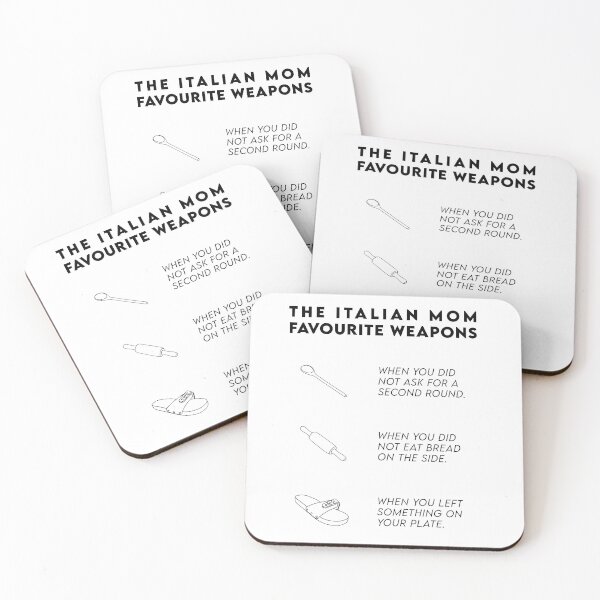 Item preview, The Italian Mom Favourite Weapons designed and sold by emdesign10.