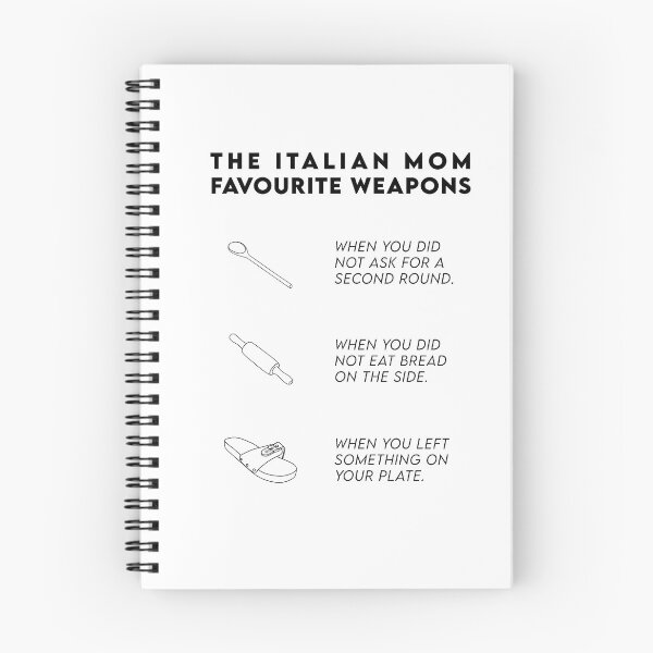 Item preview, The Italian Mom Favourite Weapons designed and sold by emdesign10.