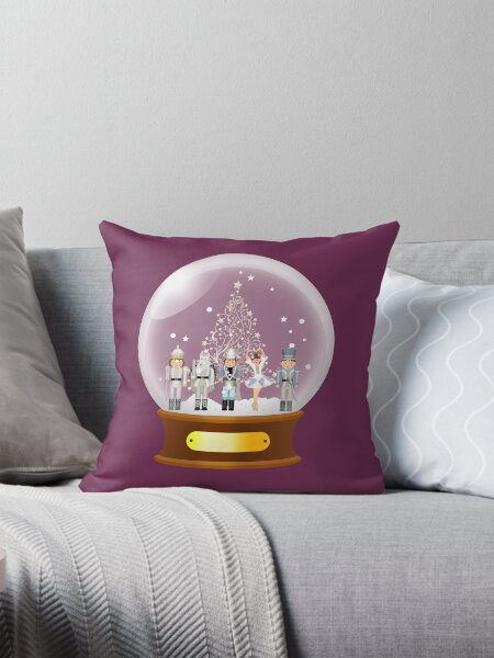 Item preview, The Nutcracker Christmas Special - Snow Globe Edition -  Nutcracker Ballet Scene - Nutcracker Christmas eve in a snow globe  designed and sold by talgursmusthave.