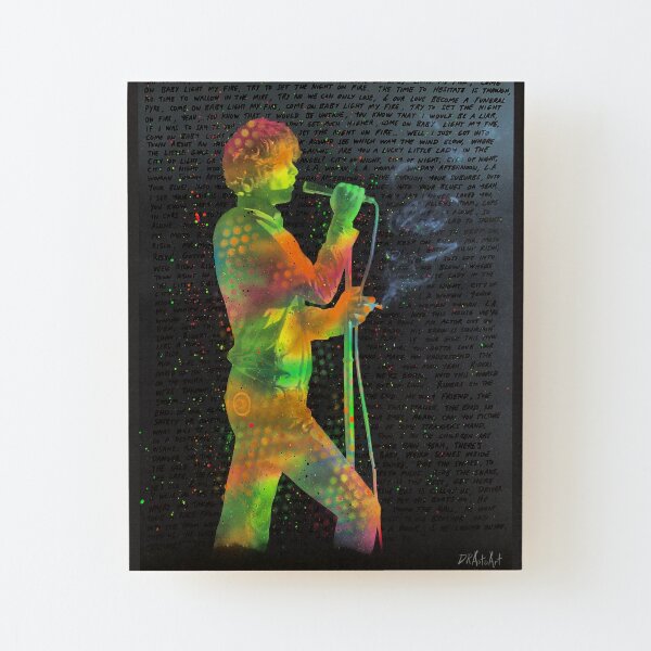 Mr Mojo Risin Graffiti Art Wood Mounted Print