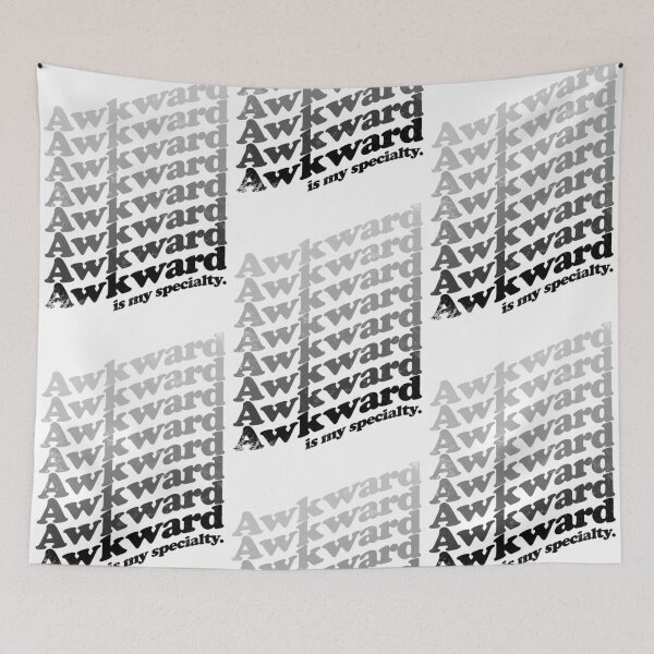 Item preview, Awkward is my Specialty (BLACK) designed and sold by stateements.