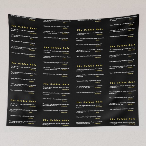 Item preview, The Golden Rule - Christianity, Islam, Judaism, Hinduism, Buddhism designed and sold by UnlockKnowledge.