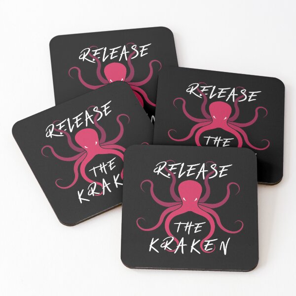 Item preview, Release the Kraken Red designed and sold by PluckySquid.