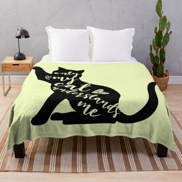 Item preview, only my cat understands me designed and sold by 0umStore.