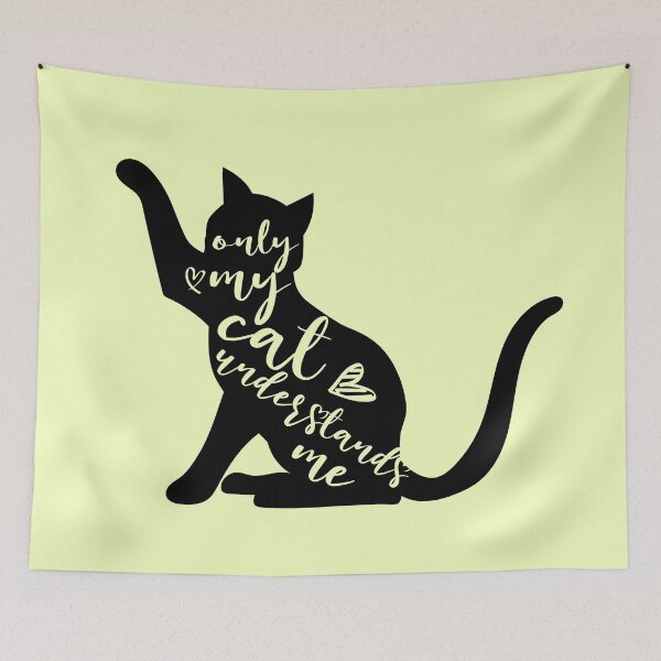 Item preview, only my cat understands me designed and sold by 0umStore.