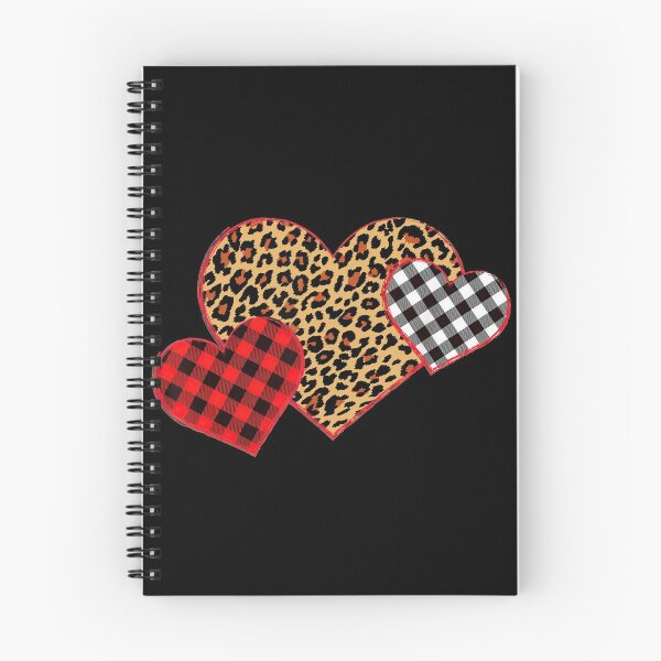 Item preview, Buffalo Red Black Plaid And Leopard Hearts Valentine Day designed and sold by robtkatch86.