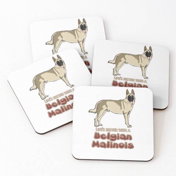Item preview, Lifes better with a Belgian Malinois! Especially for Belgian Malinois Dog Lovers! designed and sold by rs-designs.