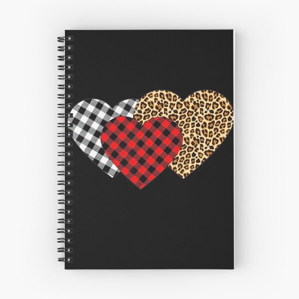 Item preview, Buffalo Red Black Plaid And Leopard Hearts Valentine Day designed and sold by robtkatch86.