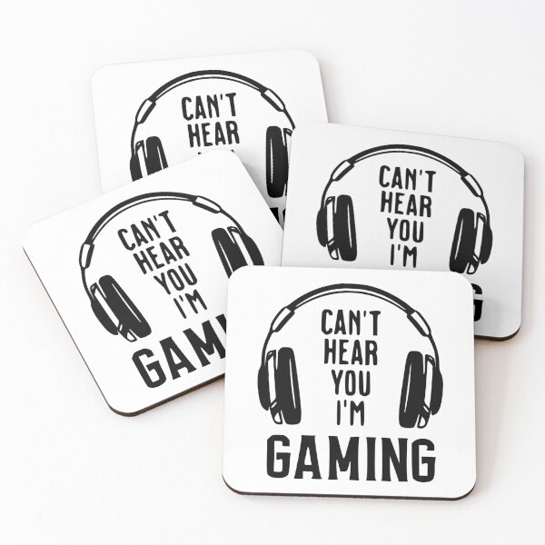 Item preview, Can't Hear You I'm Gaming designed and sold by asmmdesign.