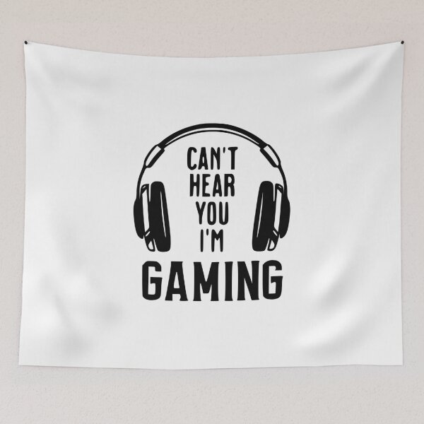 Item preview, Can't Hear You I'm Gaming designed and sold by asmmdesign.