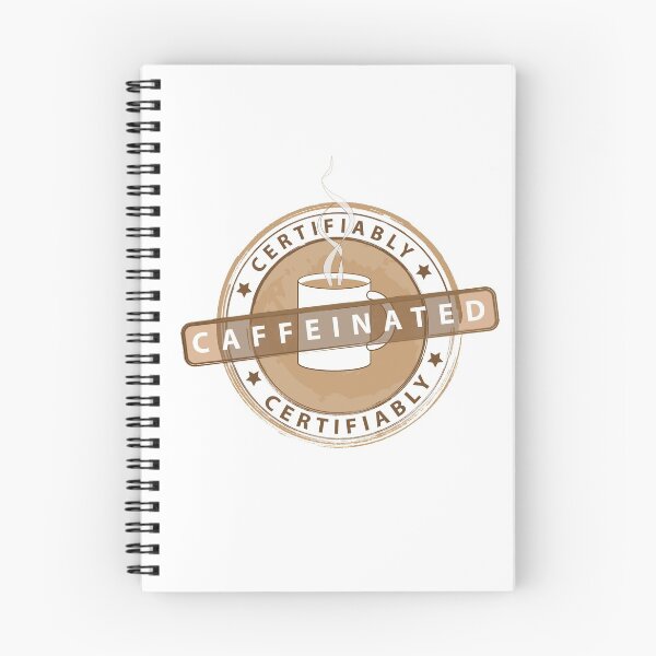 Item preview, Coffee Certifiably Caffeinated Stamp designed and sold by PEHardy-Designs.