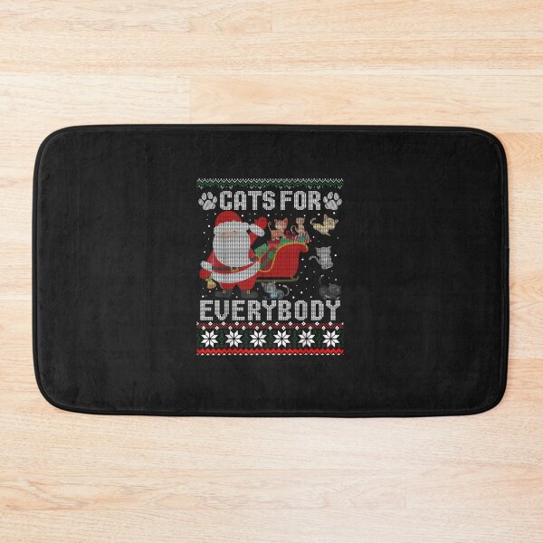 Item preview, Cats For Everybody Christmas Cute Cat Lover Ugly Sweater designed and sold by josephvinson689.