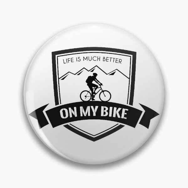Item preview, Life Is Much Better On My Bike designed and sold by Stressabite.