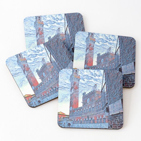 Item preview, Palazzo Pubblico & Torre del Mangia, Piazza del Campo, Siena designed and sold by Maksym’s .