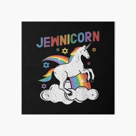 Item preview, Jewnicorn Funny Jewish Unicorn Chanukah Hanukkah designed and sold by Catherineheyman.
