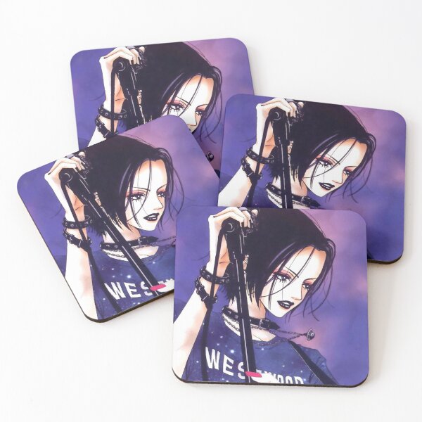 Item preview, Nana Osaki on Purple Tie Dye Background designed and sold by thePeachPit.