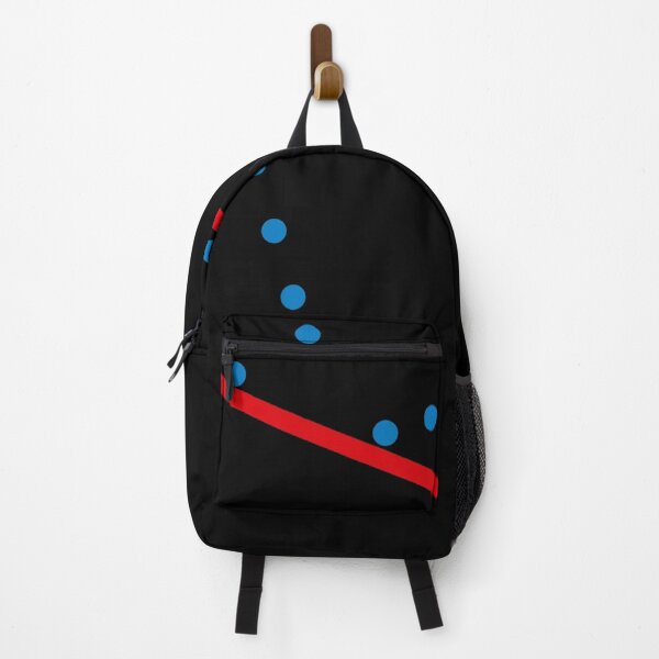 Item preview, blue and red abstract compositoin designed and sold by tintacarmesim.
