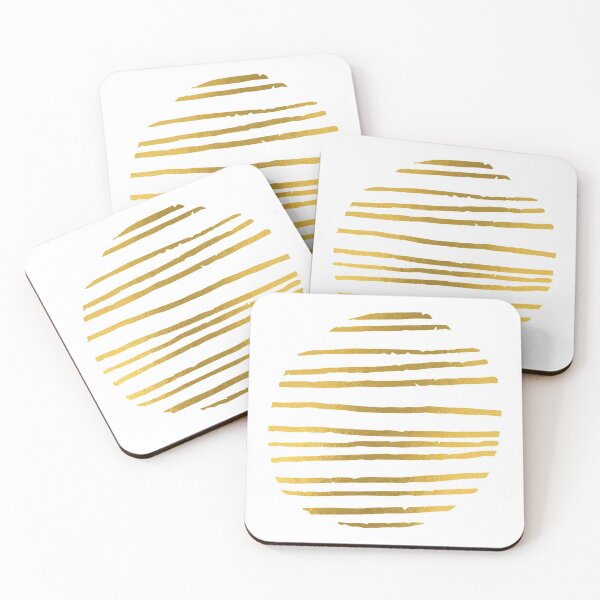 Item preview, Minimal Gold Circle Lines  designed and sold by Walk-It-Off.