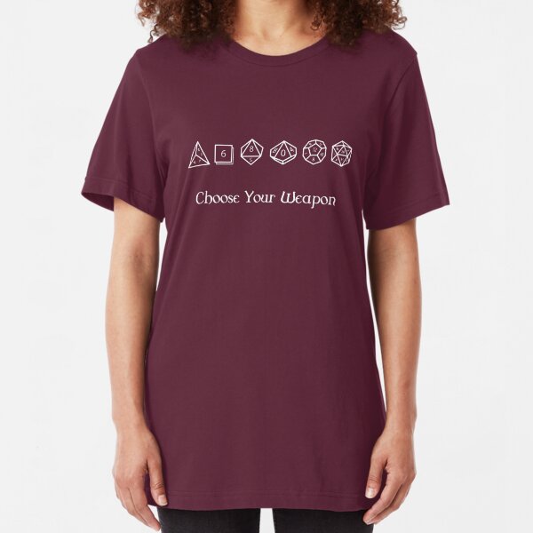 Choose Your Weapon Slim Fit T-Shirt