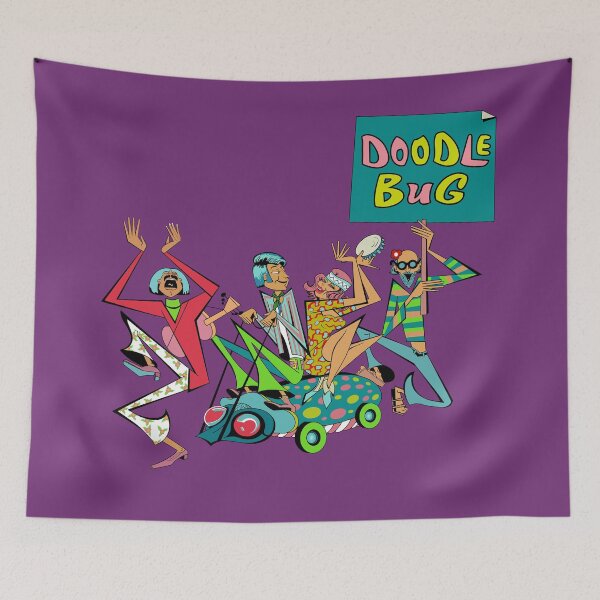 Item preview, Doodle Bug Retro Pinball designed and sold by rogue-design.