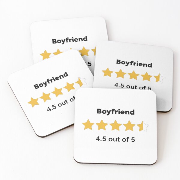 Item preview, Boyfriend Star Rating 4.5 out of 5 designed and sold by flyrocket.