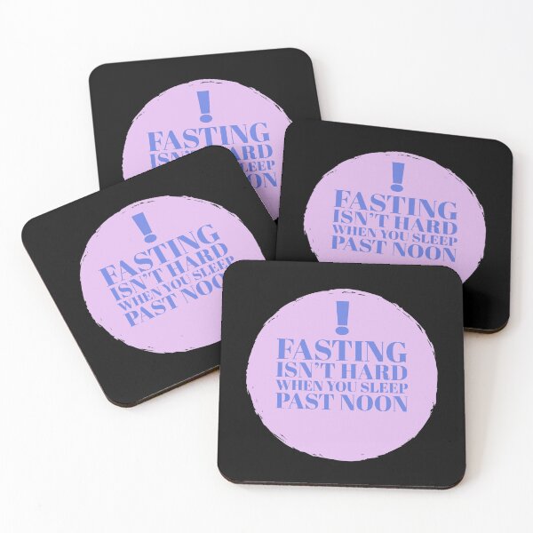 Item preview, Fasting Isn't Hard When You Sleep Past Noon designed and sold by stevenwoodcock.