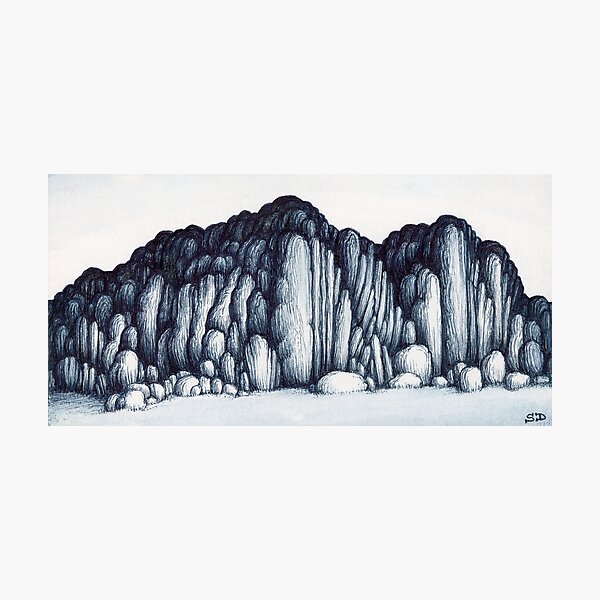 Rock formation #13 Photographic Print