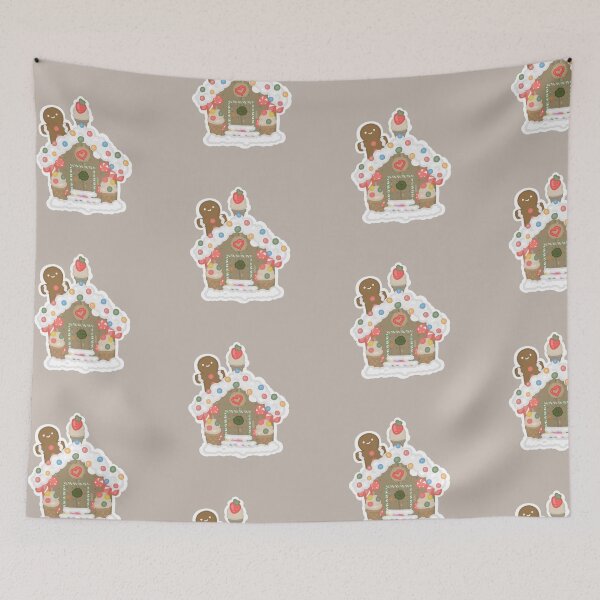 Item preview, Gingerbread House Christmas Holiday designed and sold by mocheekat.