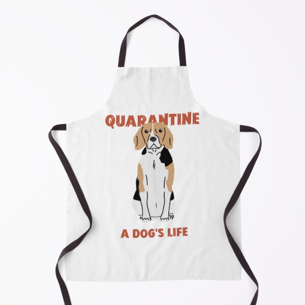 Item preview, Quarantine it's a dog's life beagle designed and sold by LAST WEEK'S STOLEN AESTHETICS.